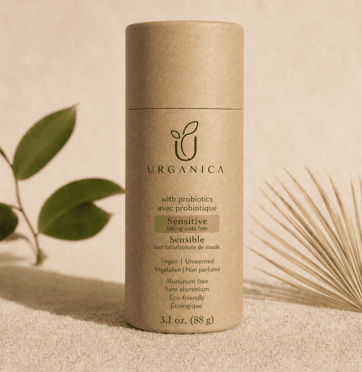 Déodorant solide Urganica